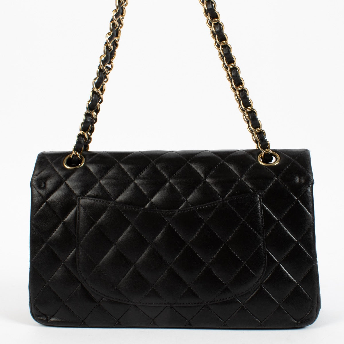 shop 100% authentic second hand Chanel Black Medium Classic 11.12 Bag on Labellov.com