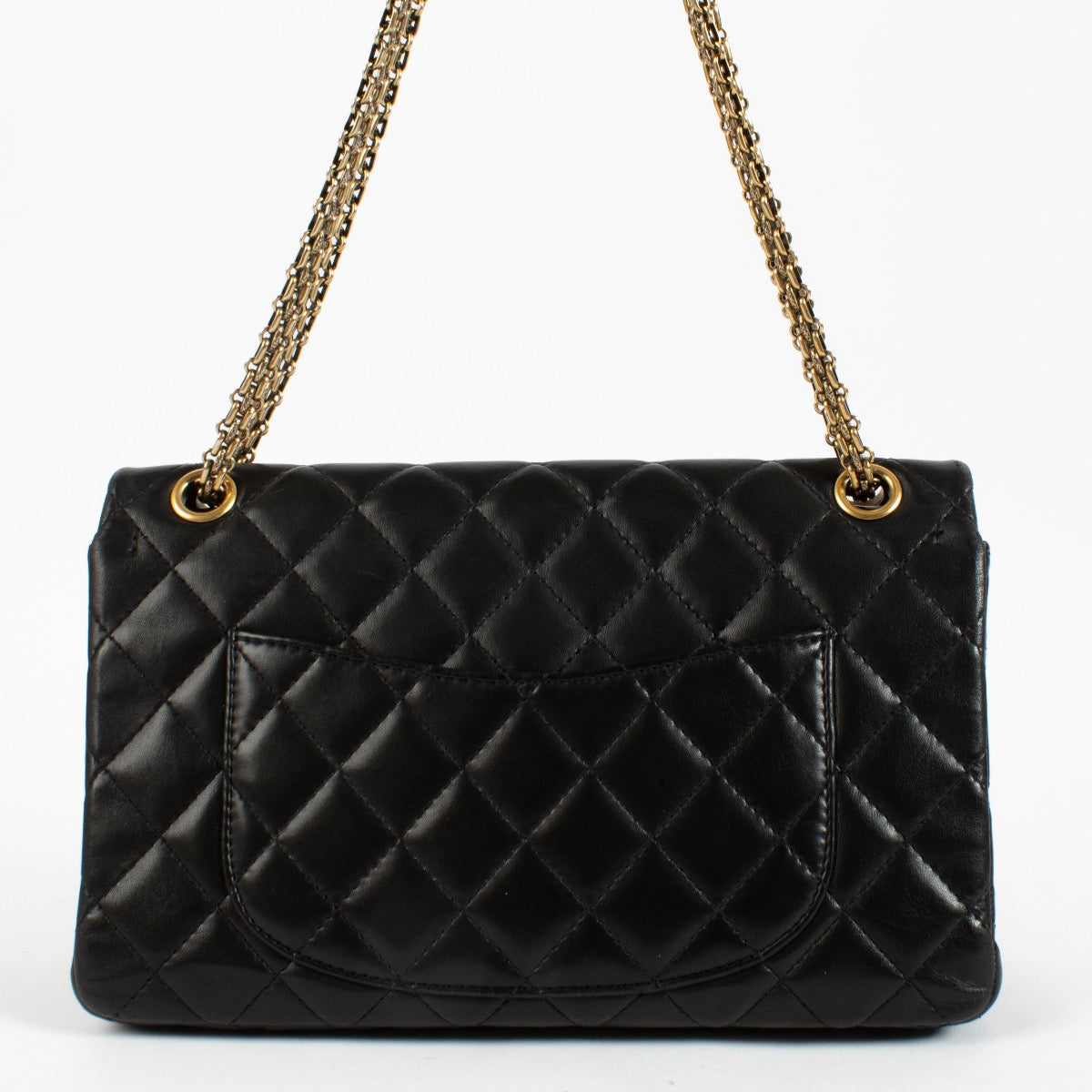 shop 100% authentic second hand Chanel Black Large 2.55 Bag on Labellov.com