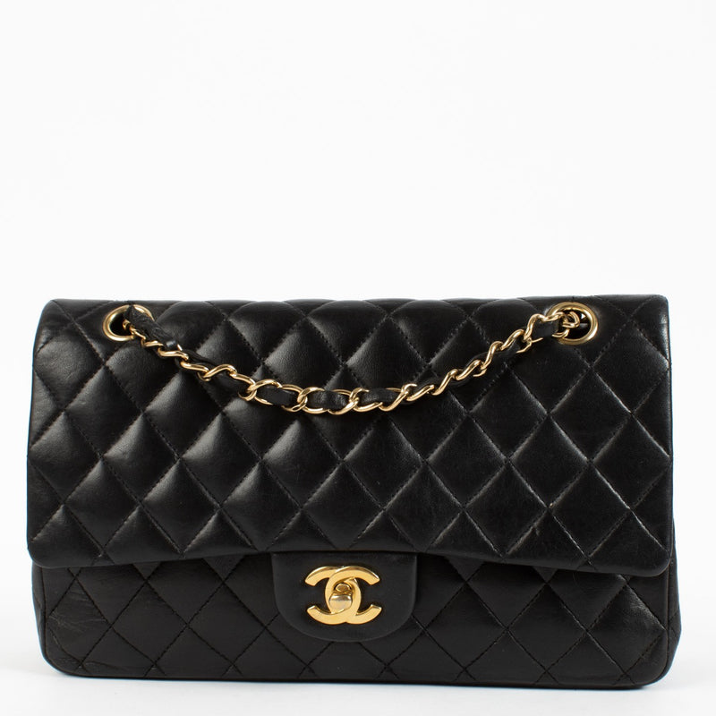 shop 100% authentic second hand Chanel Black Medium Classic 11.12 Bag on Labellov.com
