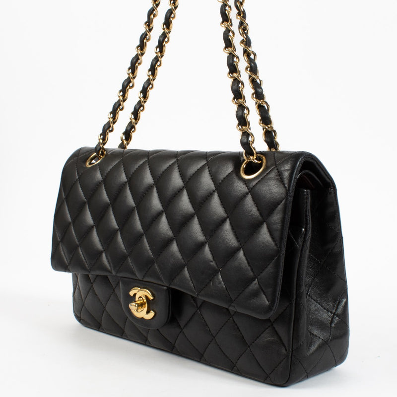 shop 100% authentic second hand Chanel Black Medium Classic 11.12 Bag on Labellov.com