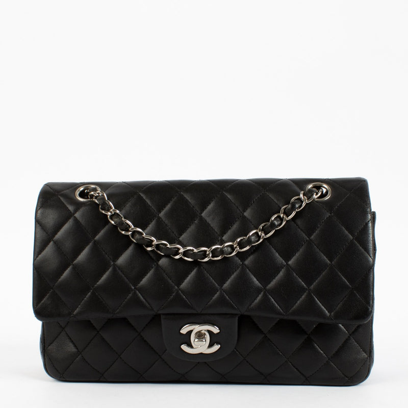 shop 100% authentic second hand Chanel Black Medium Classic 11.12 Bag on Labellov.com