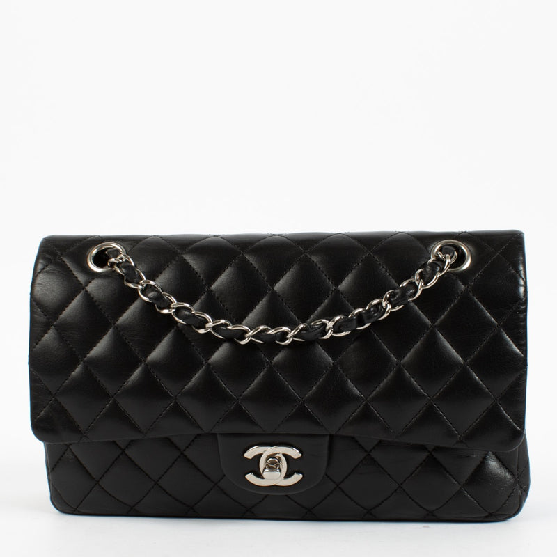 shop 100% authentic second hand Chanel Black Medium Classic 11.12 Bag on Labellov.com
