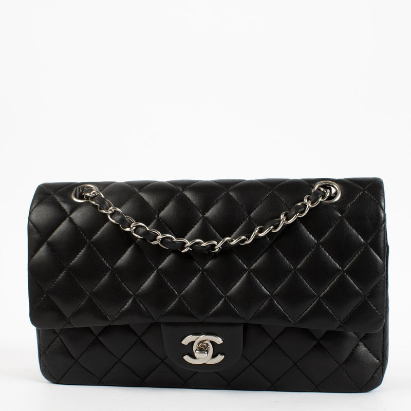 shop 100% authentic second hand Chanel Black Medium Classic 11.12 Bag on Labellov.com