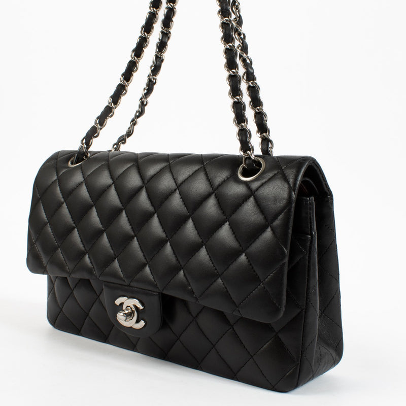 shop 100% authentic second hand Chanel Black Medium Classic 11.12 Bag on Labellov.com