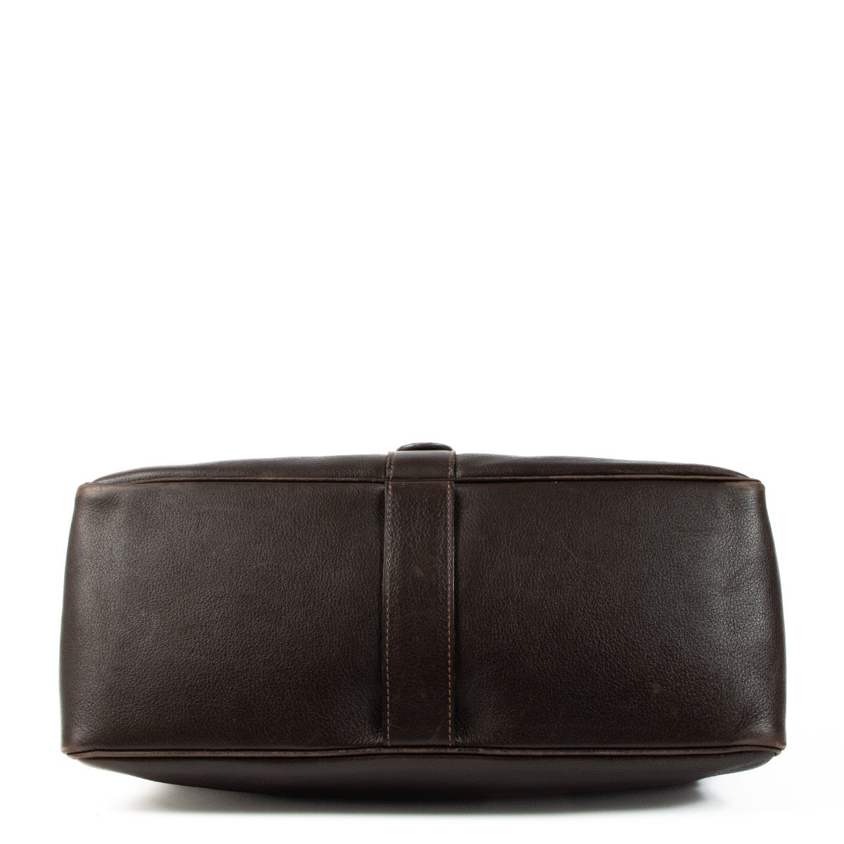 Shop 100% authentic second-hand Delvaux Vintage Brown Leather Shoulder Bag on Labellov.com