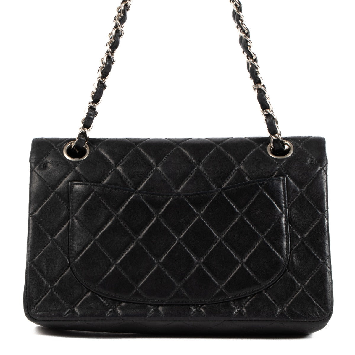 Shop a 100% authentic Chanel Black Lambskin Classic Flap Bag Small on Labellov.com.