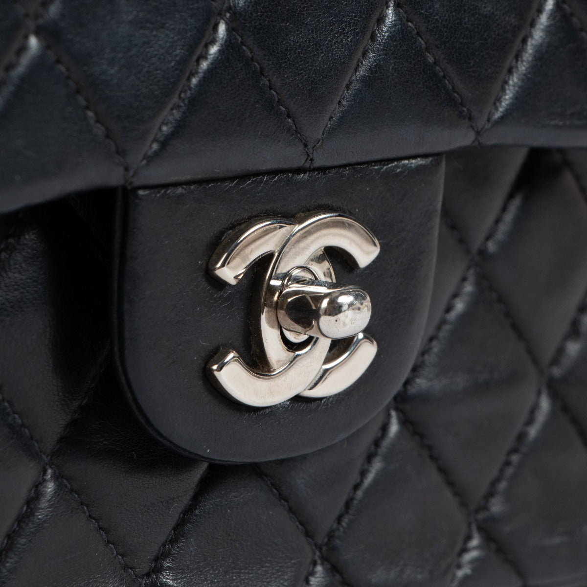 Shop a 100% authentic Chanel Black Lambskin Classic Flap Bag Small on Labellov.com.