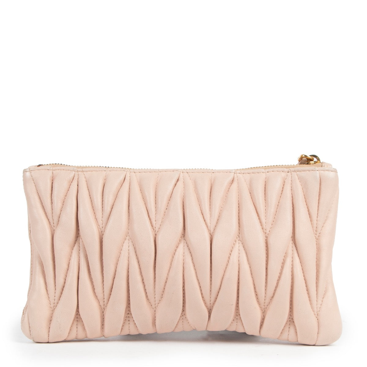 koop veilig online tegen de beste prijs clutch Miu Miu
