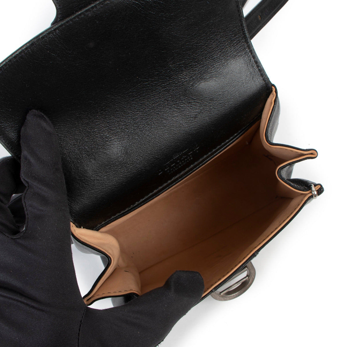 Delvaux Black Brillant XS Crossbody Bag