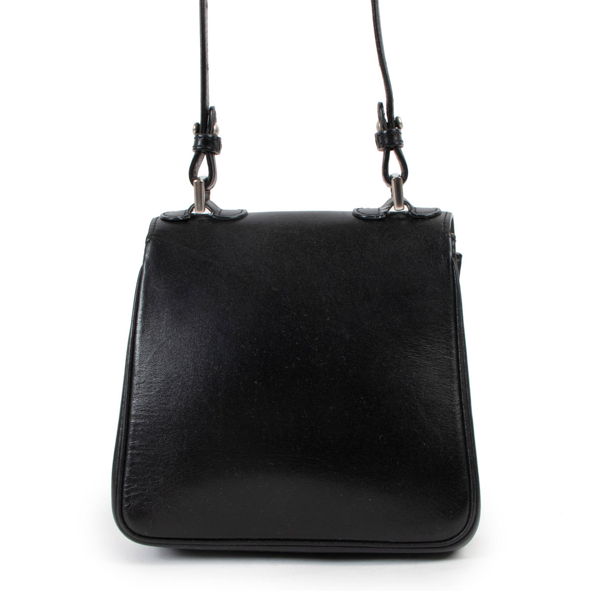 Delvaux Black Brillant XS Crossbody Bag