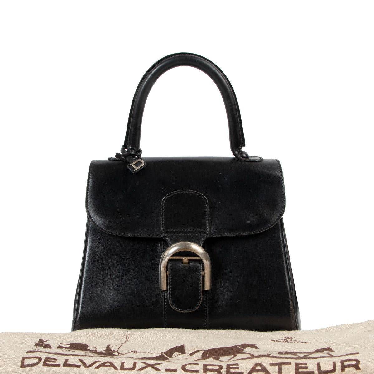 Delvaux Black Vintage Brillant PM