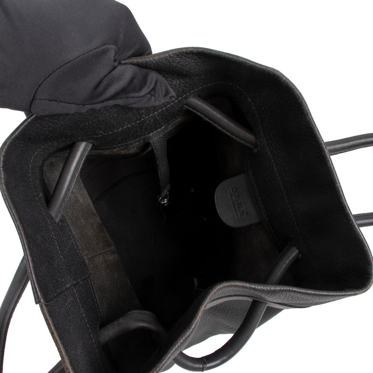 Deux de Delvaux Teal Bucket Bag