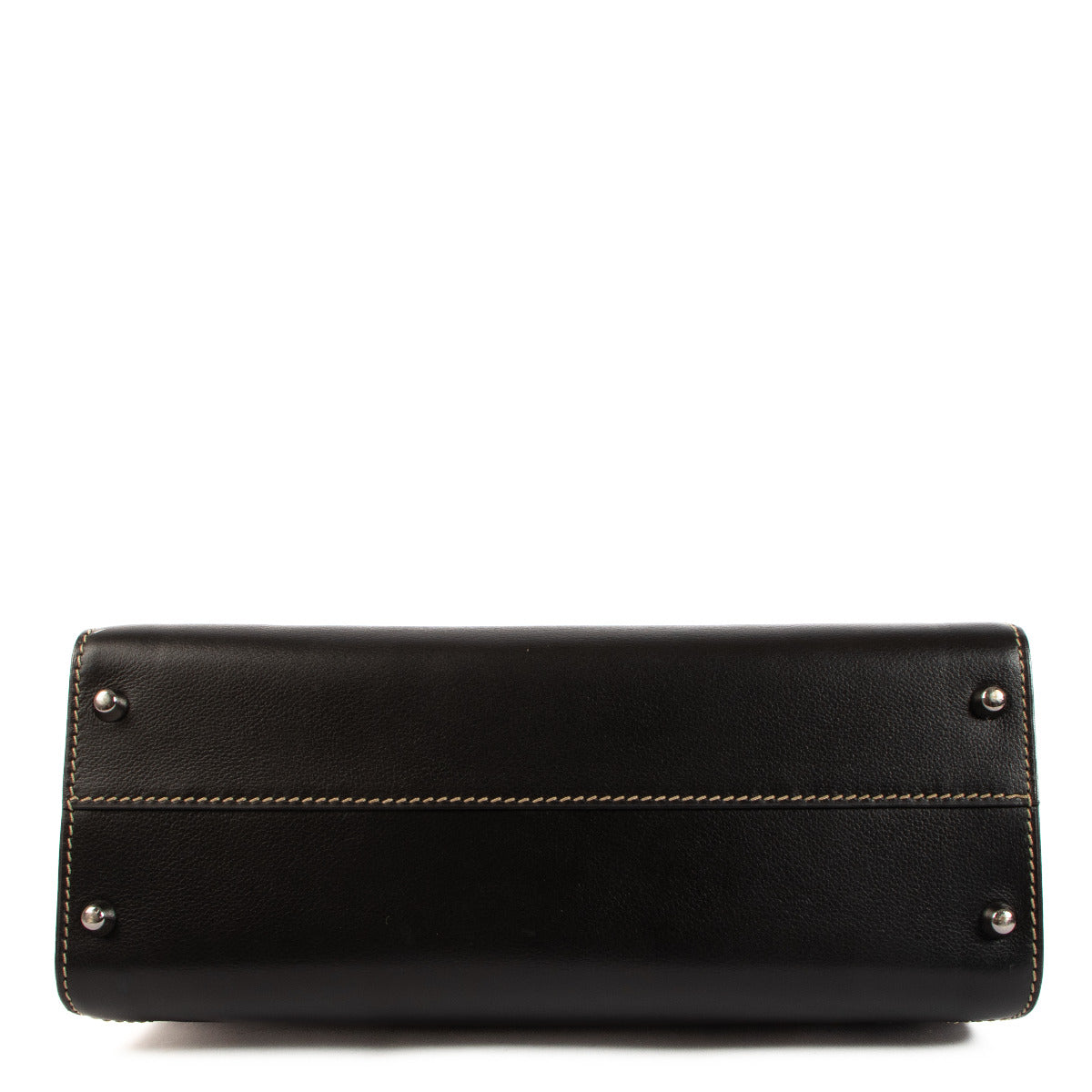 Delvaux Illusion Zwarte Jumping Top Handle Tas
