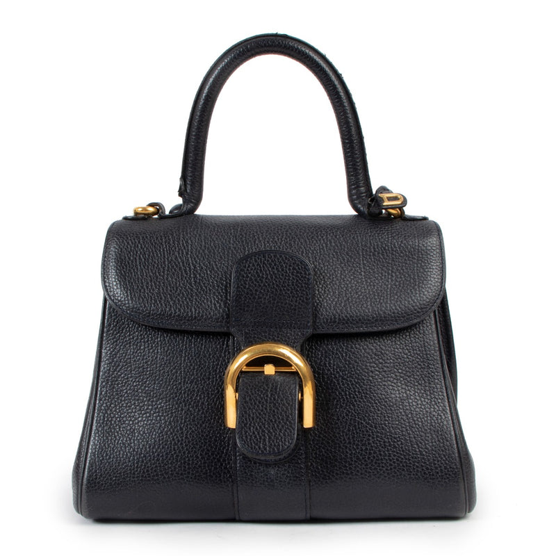 Delvaux Vintage Brillant PM Marine Blue