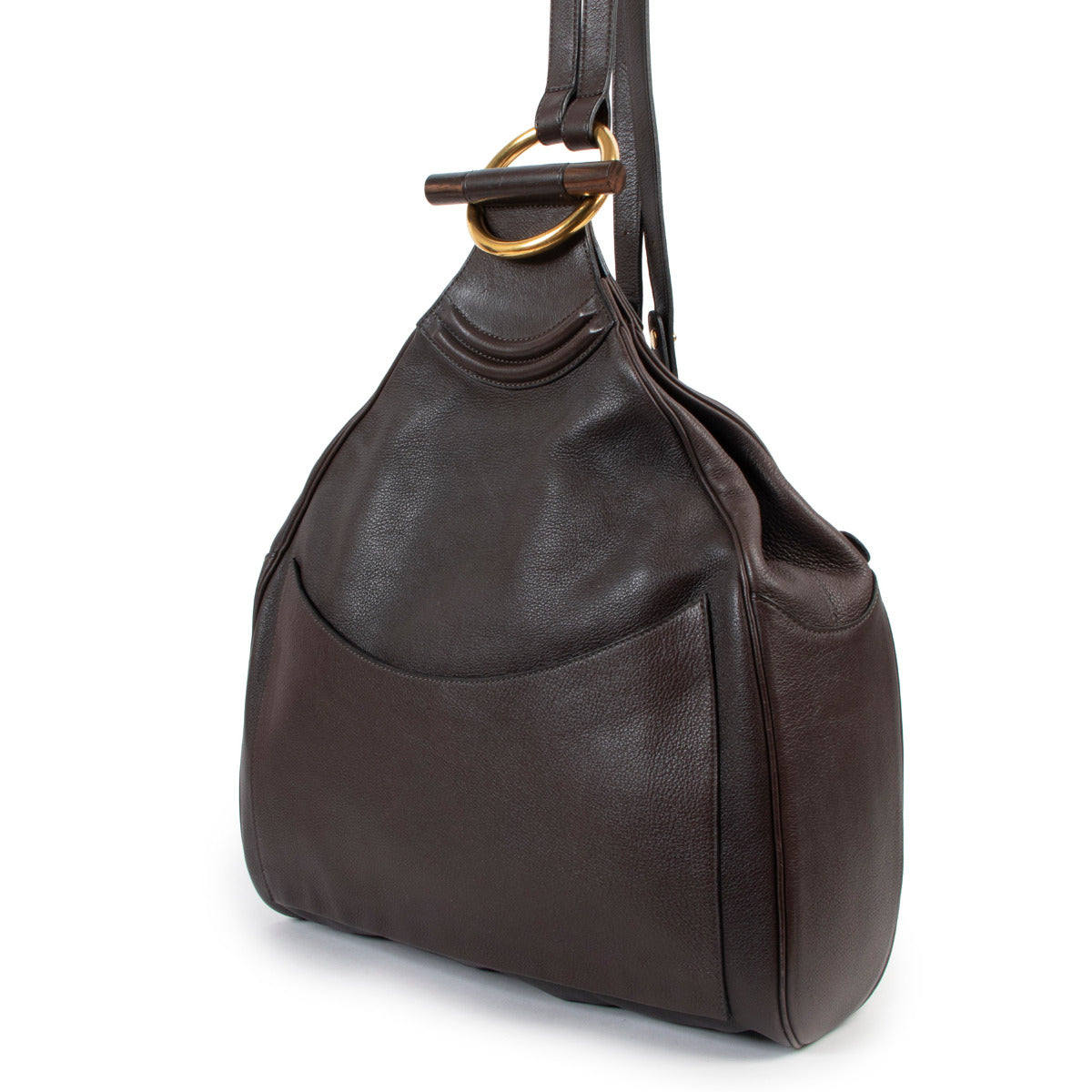 Delvaux Brown Amandier Backpack