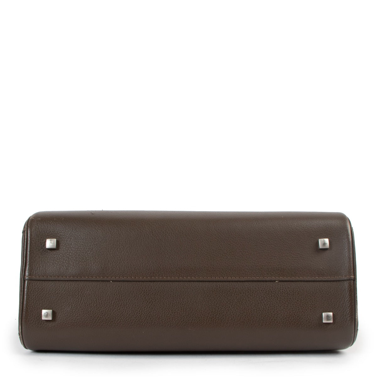 Buy Second Hand Delvaux Tempête MM Ardoise Sellier Handbag At Labellov