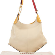 Delvaux Tri-colour Satan Shoulder Bag