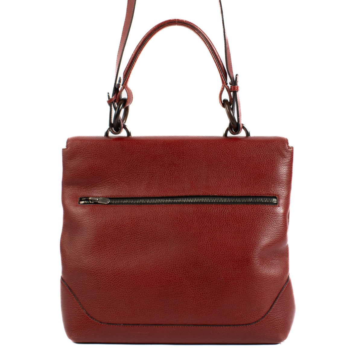 buy 100% authentic Delvaux Red Leather Bag on Labellov.com