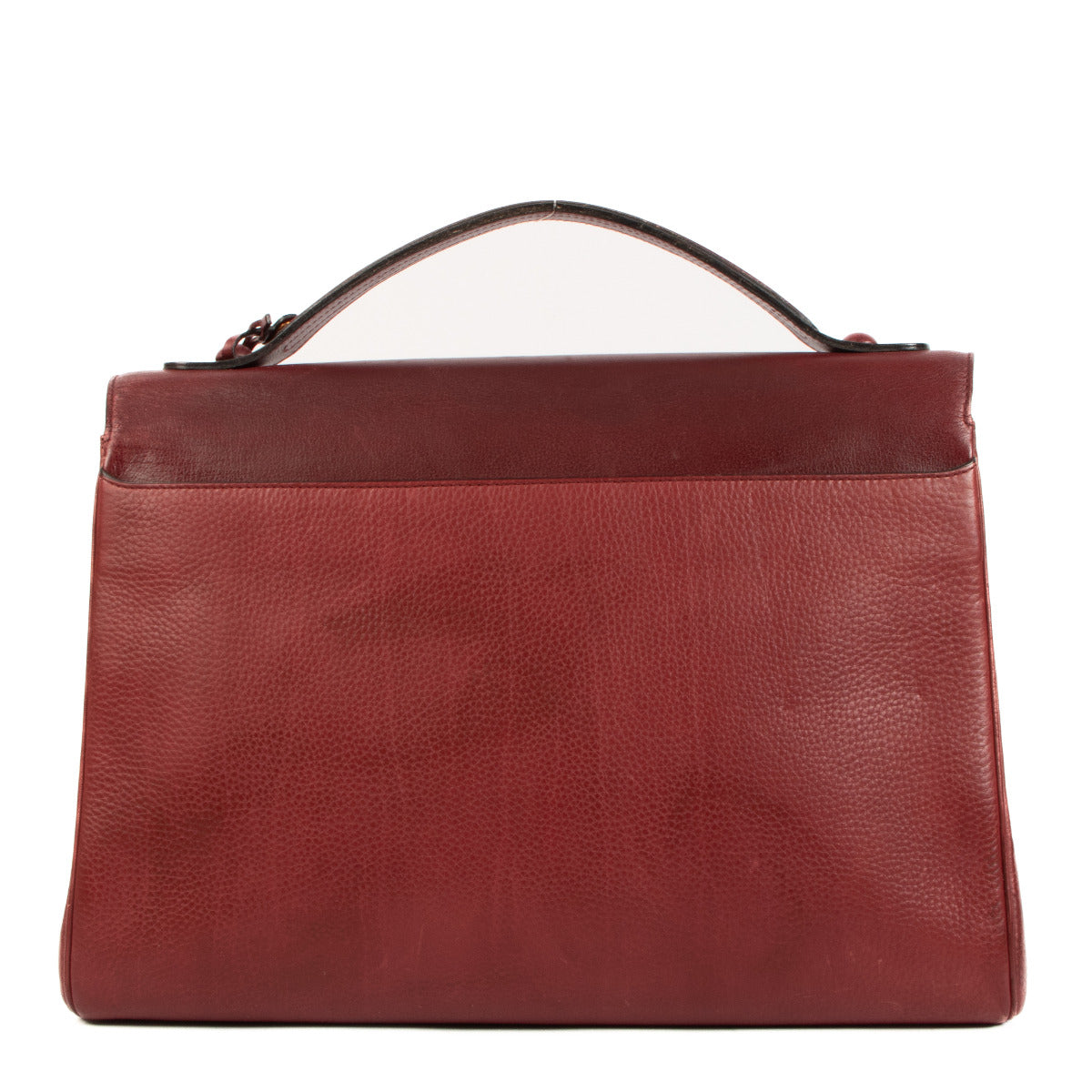 Serviette Delvaux Brillant Améthyste Bourgogne