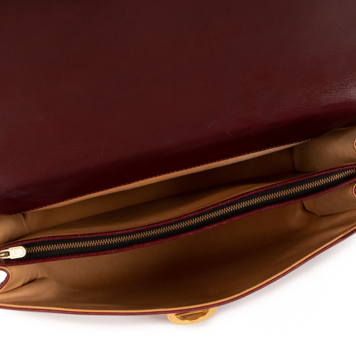 Serviette Delvaux Brillant Améthyste Bourgogne