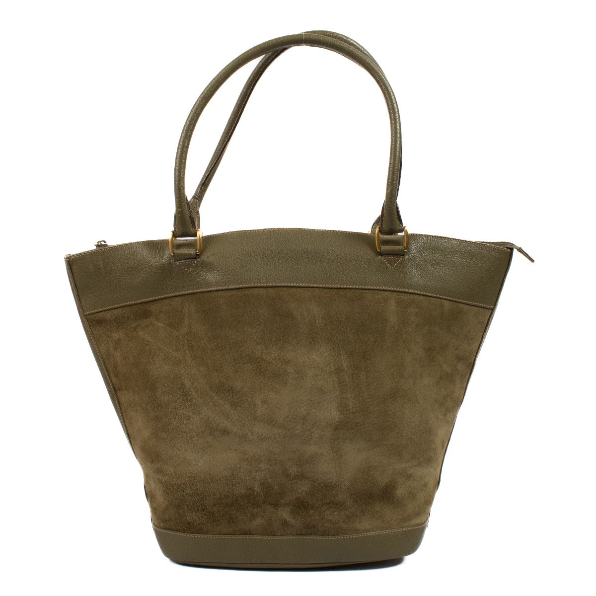 100% authentic pre loved Gucci Vintage Suede Tote Bag on Labellov.com