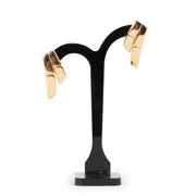 Hermès 18K Yellow Gold Wing Earrings