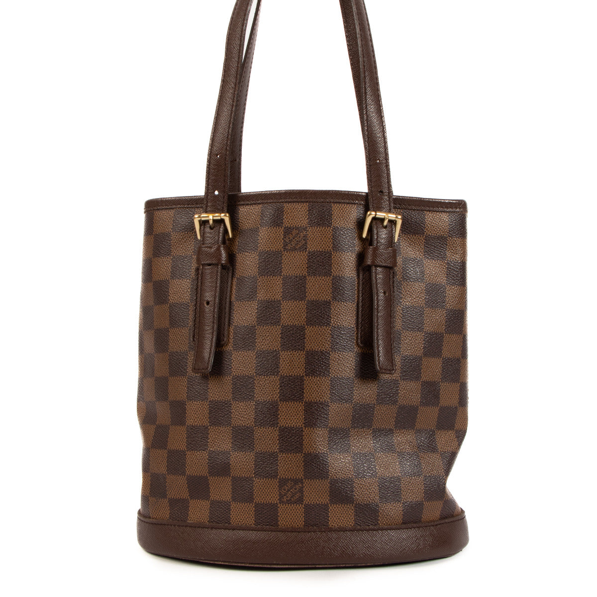 Louis Vuitton Damier Ebene Marais Bucket Bag PM