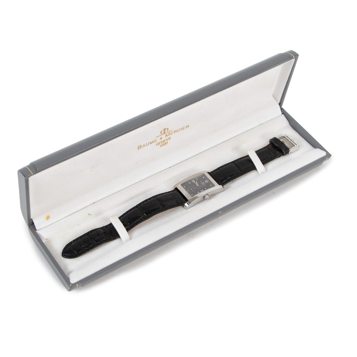 Montre Baume & Mercier Hampton en acier inoxydable