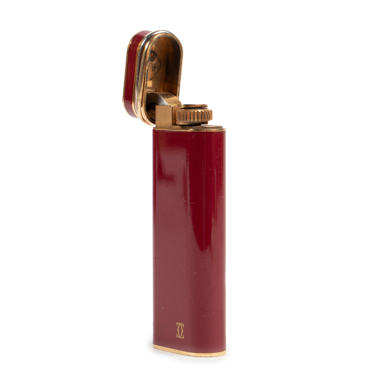 Cartier Enamel Gilt Cigarette Lighter