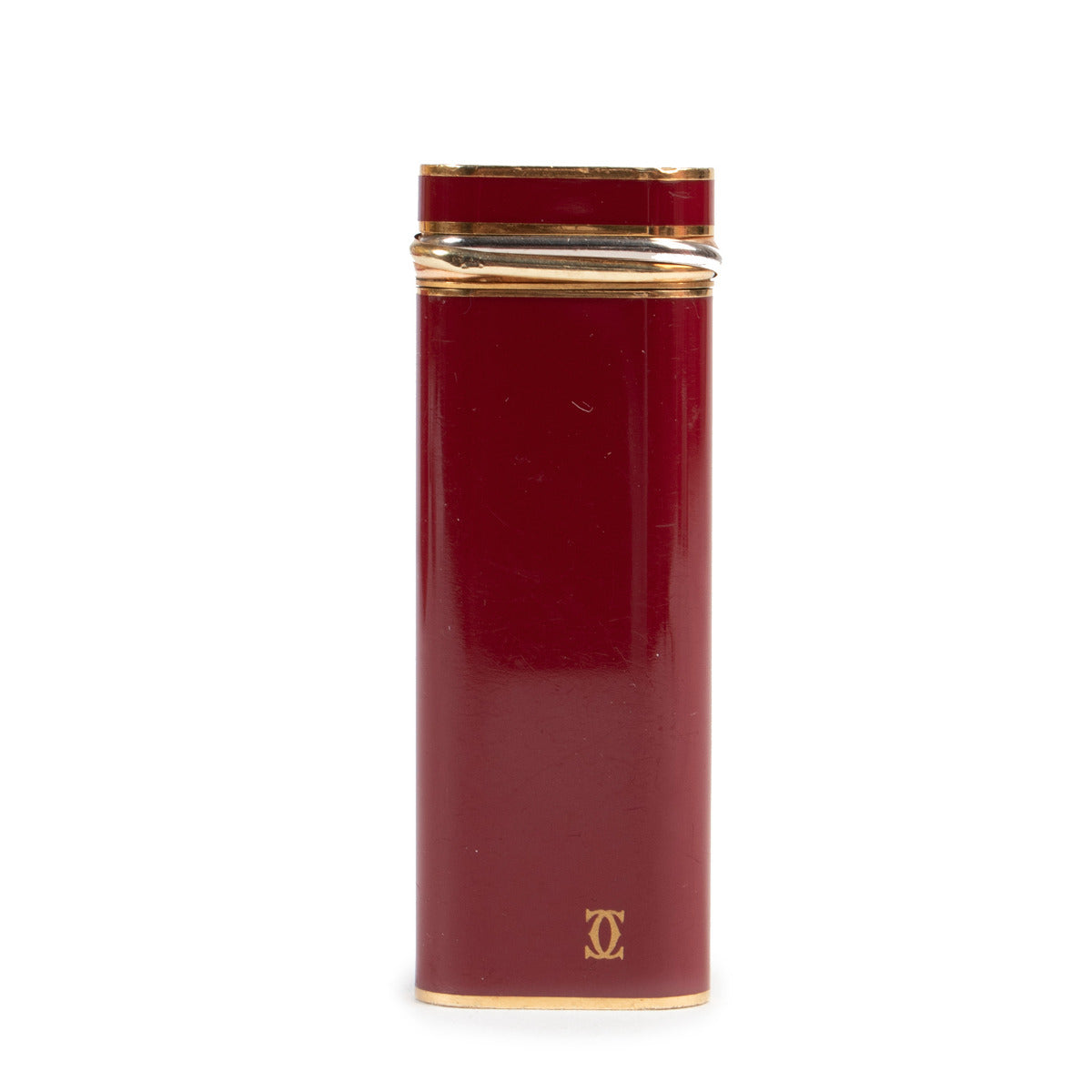 Cartier Enamel Gilt Cigarette Lighter