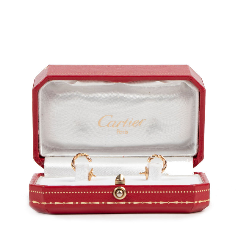 Cartier Gold Earrings