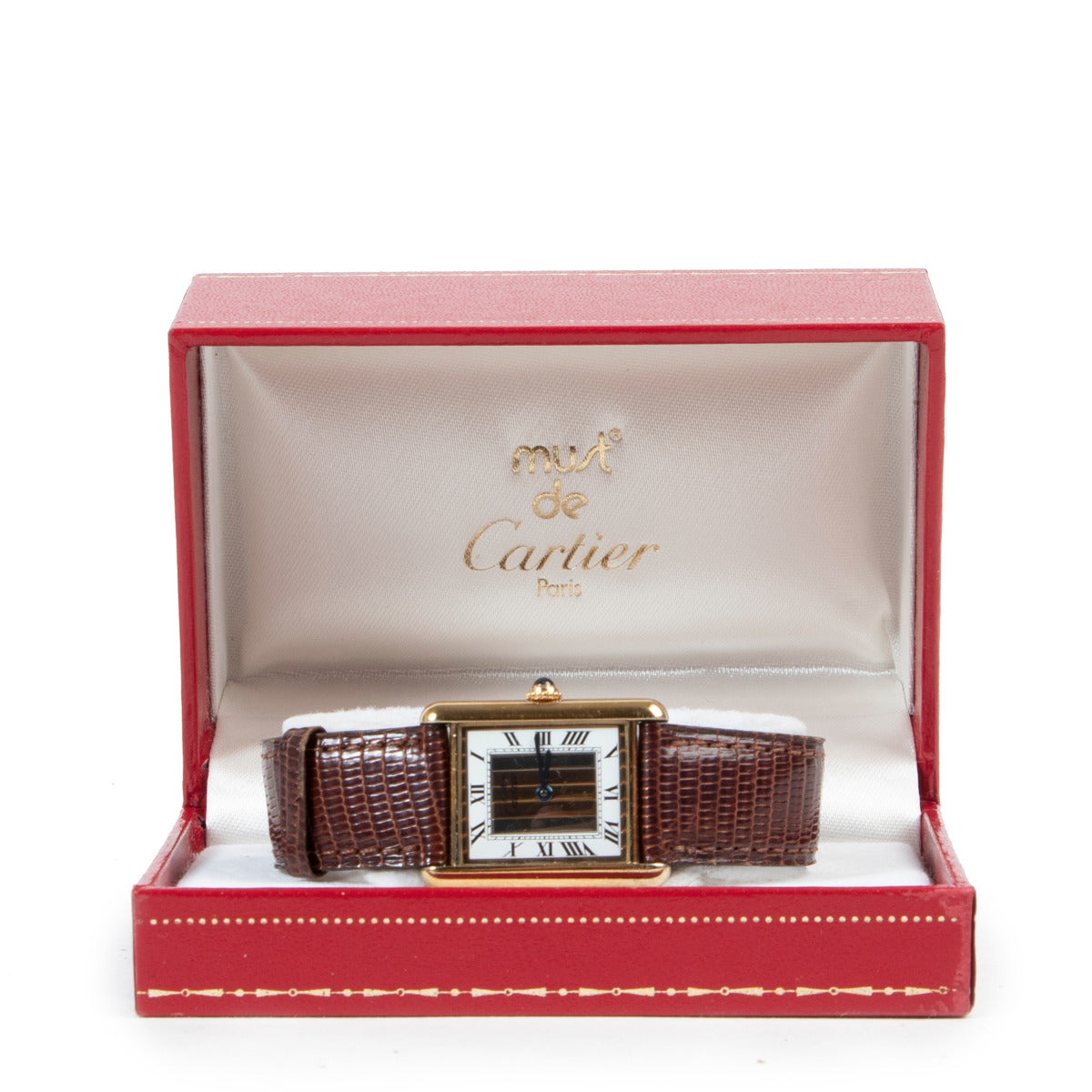 Cartier Must de Cartier Tank Quartz Watch christmas gift 2020