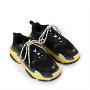 Balenciaga Triple S Black Yellow Sneakers