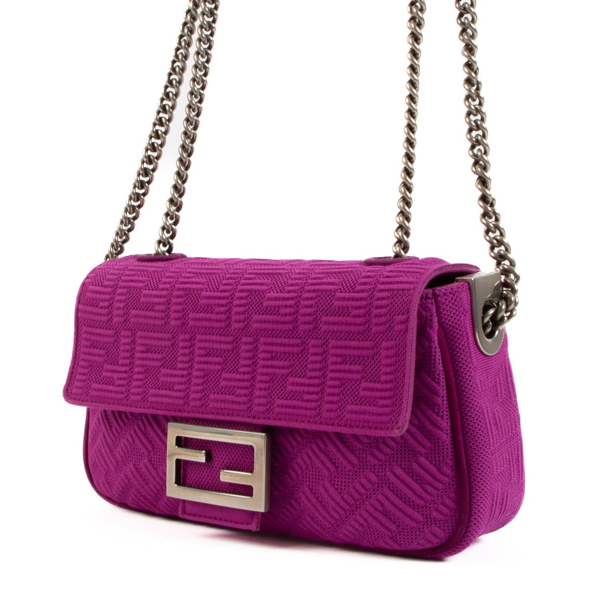 Fendi Fall/Winter 2022 Bouganville FF Baguette Chain Midi