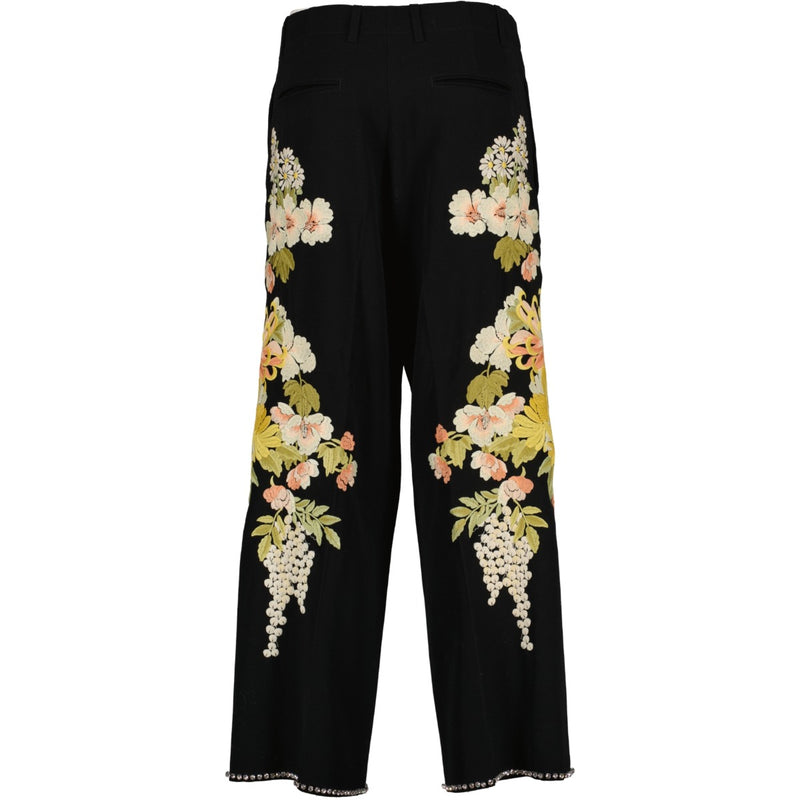 Gucci flower trousers in very good condition
