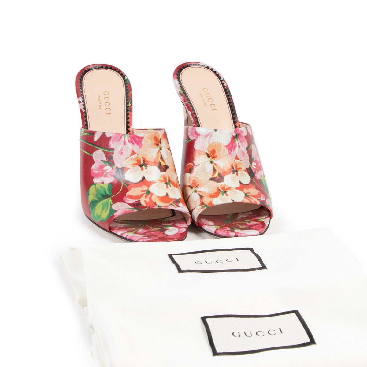 Mules à imprimé floral Blooms de Gucci - Taille 37