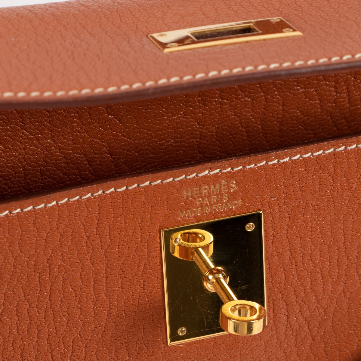 Hermes Kelly 2005 Stamp logo Detail