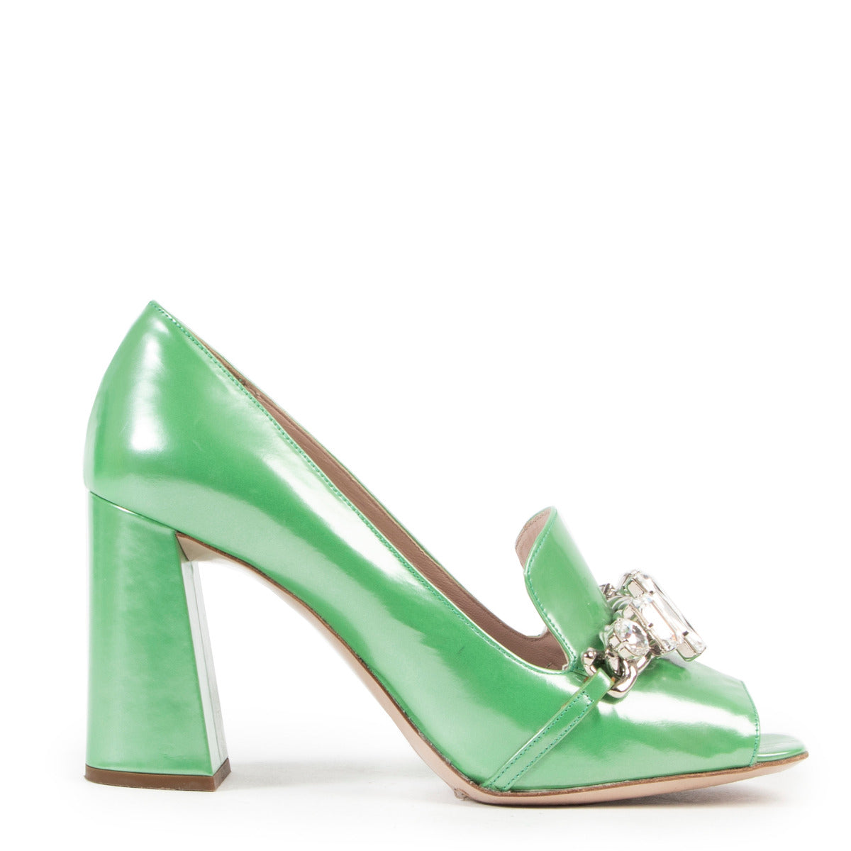 Miu Miu Green Pumps