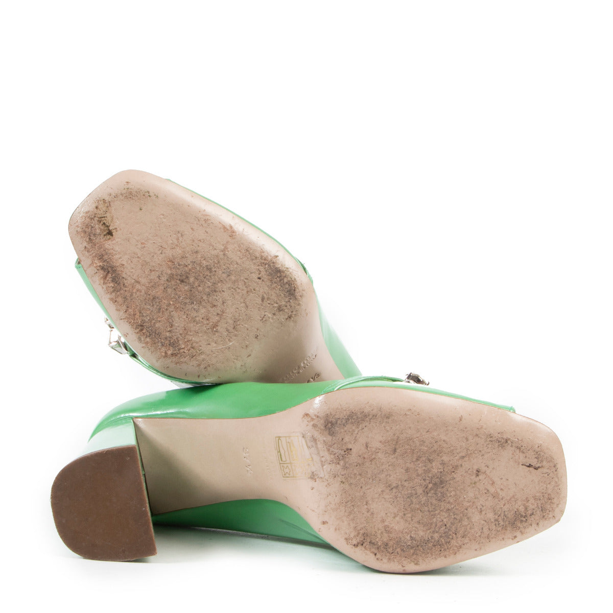 Miu Miu Green Pumps