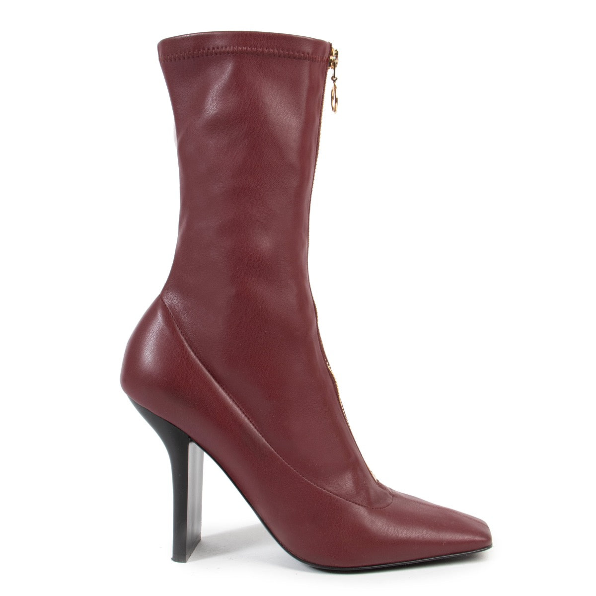 Shop online second hand authentic Stella McCartney Burgundy Boots - Size 37,5 in very good condition.