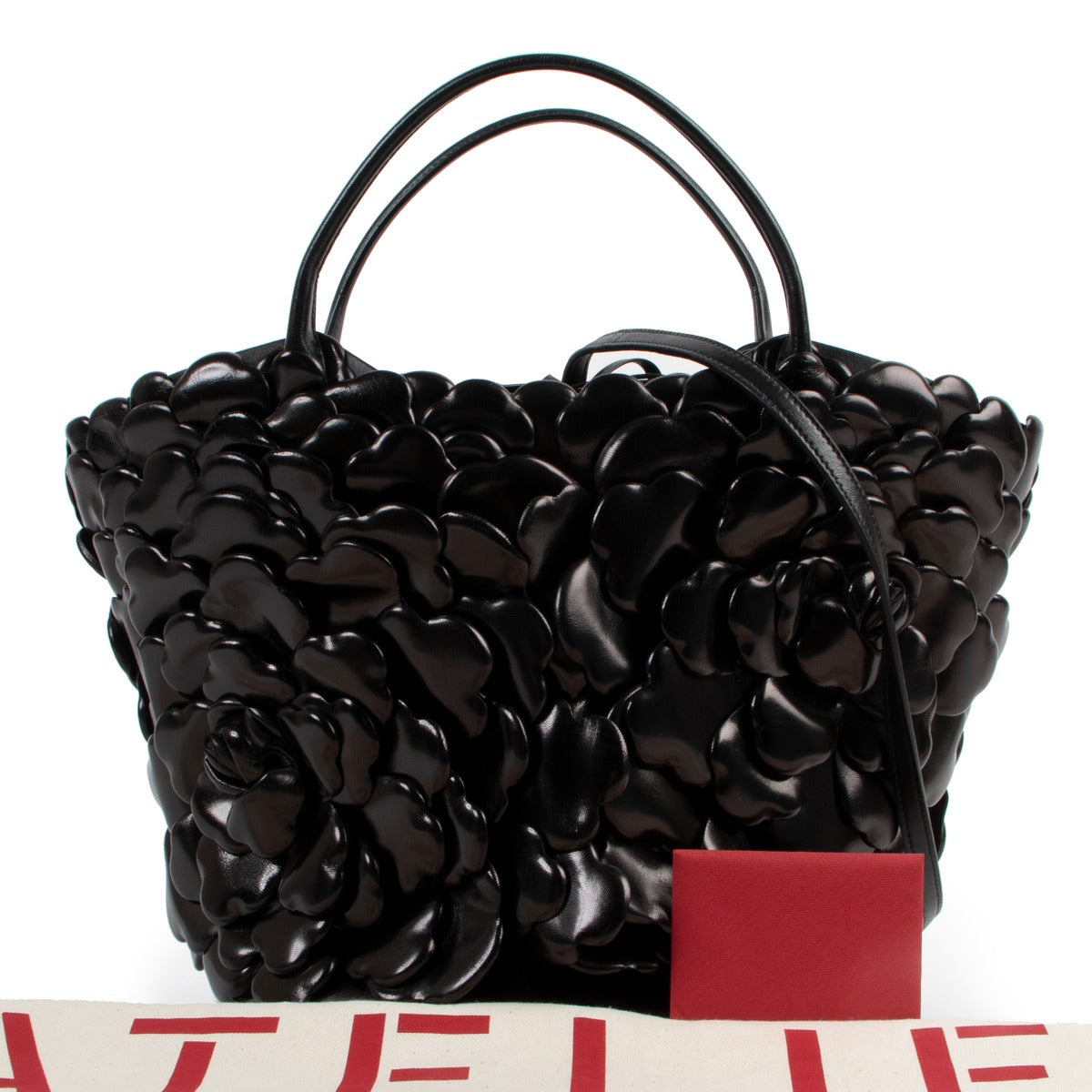 shop authentic second hand luxury high end designer Valentino Garavani 03 Rose Edition Atelier Bucket Bag at Labellov