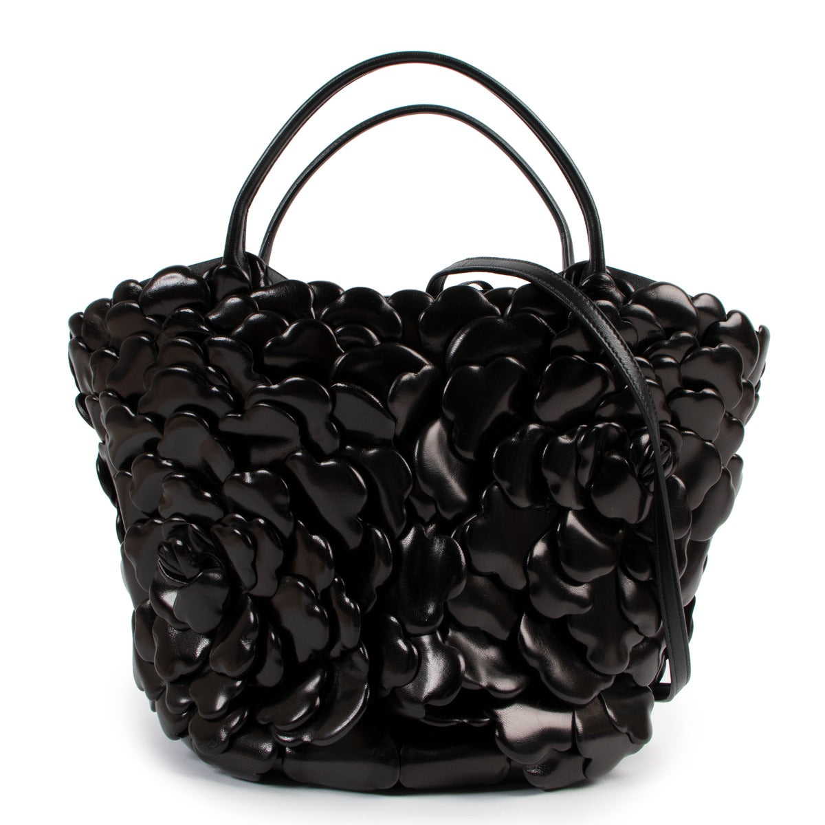 shop authentic second hand luxury high end designer Valentino Garavani 03 Rose Edition Atelier Bucket Bag at Labellov