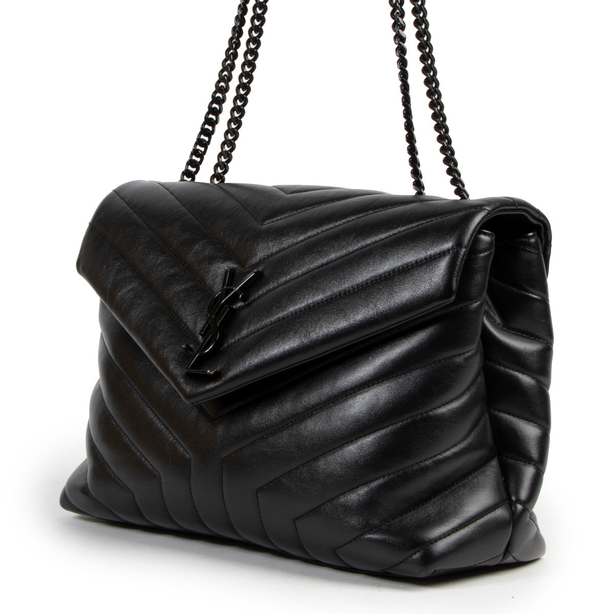 Saint Laurent So Black Loulou Medium Tas