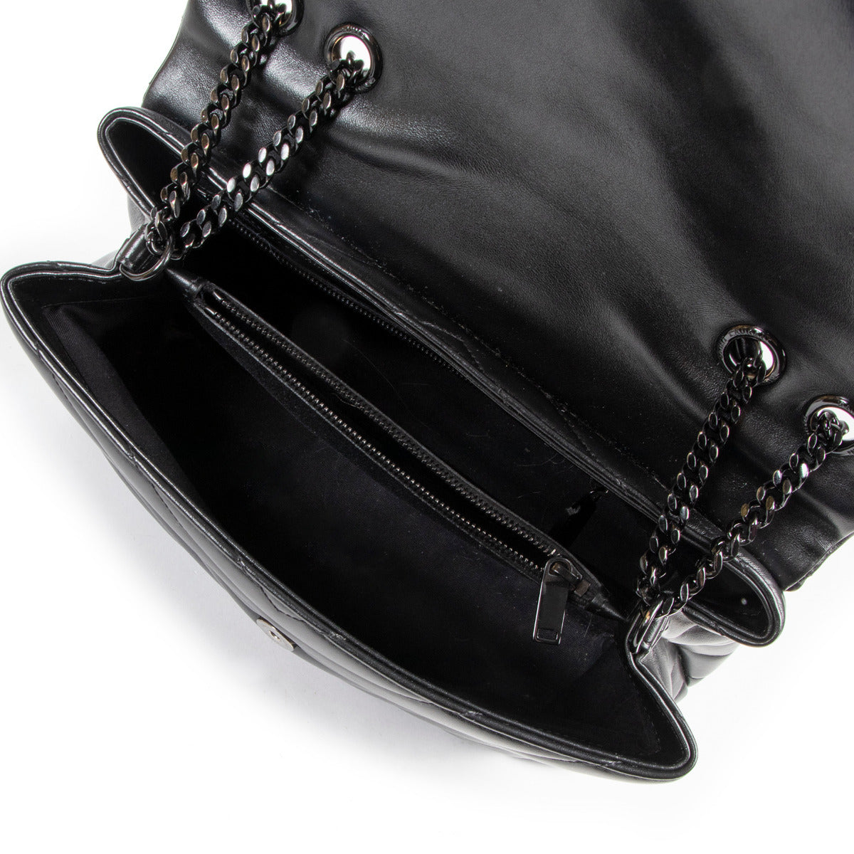 Saint Laurent So Black Loulou Medium Tas
