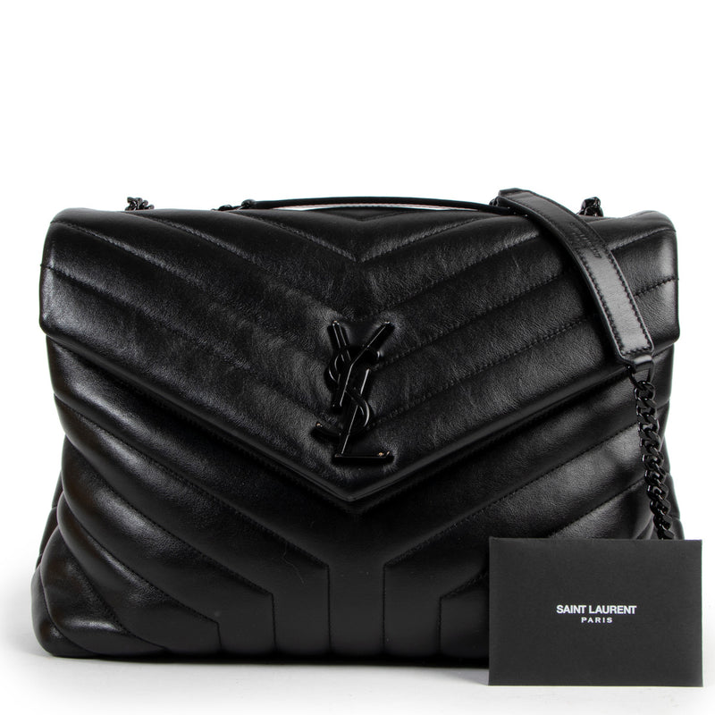 Saint Laurent So Black Loulou Medium Bag