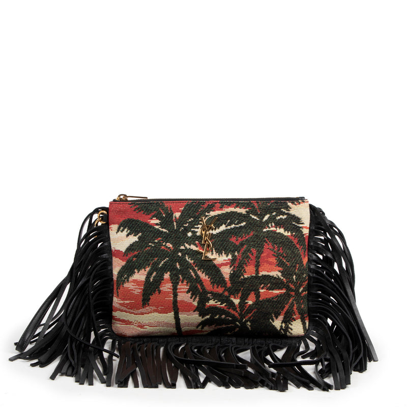 Saint Laurent Printed Clutch