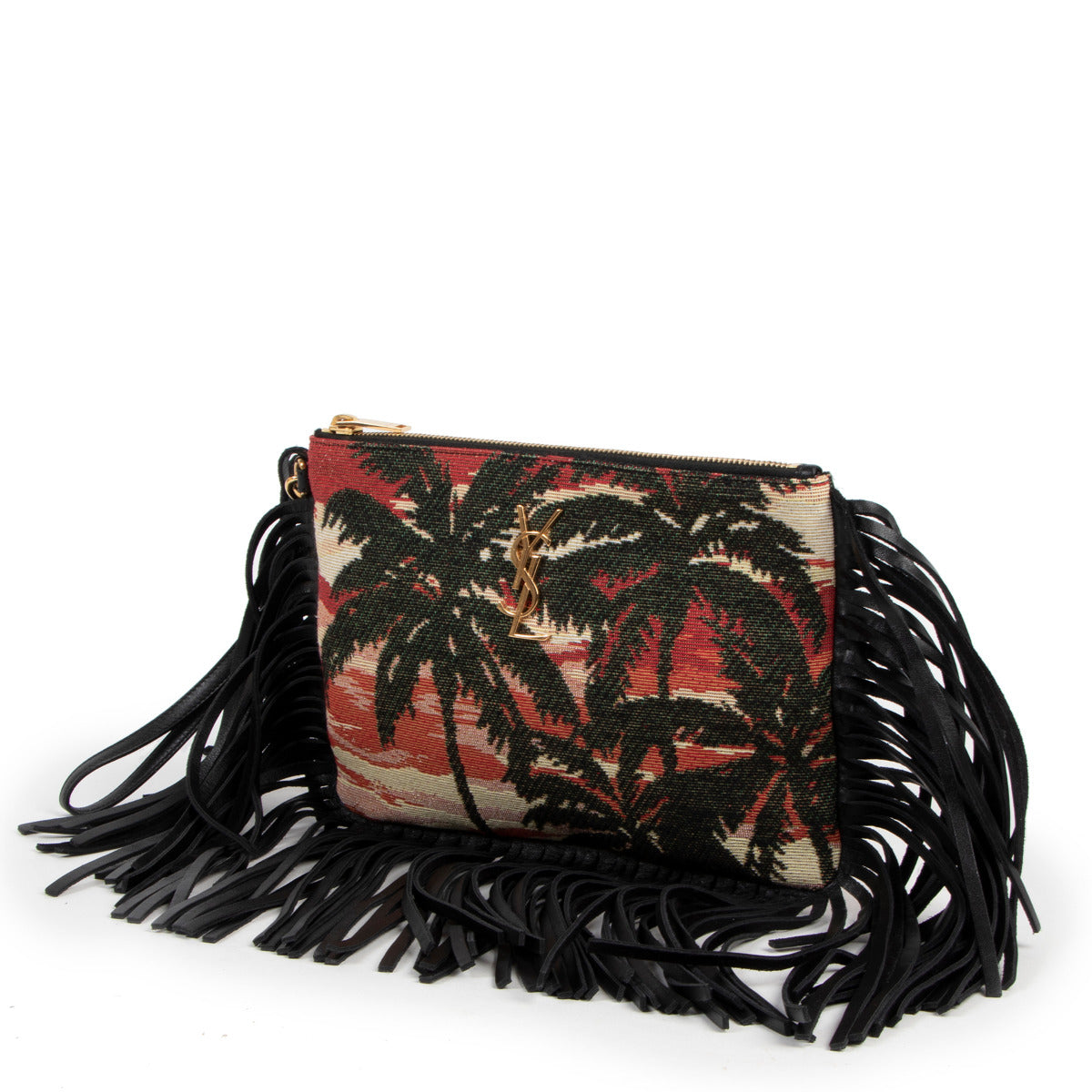 Saint Laurent Printed Clutch