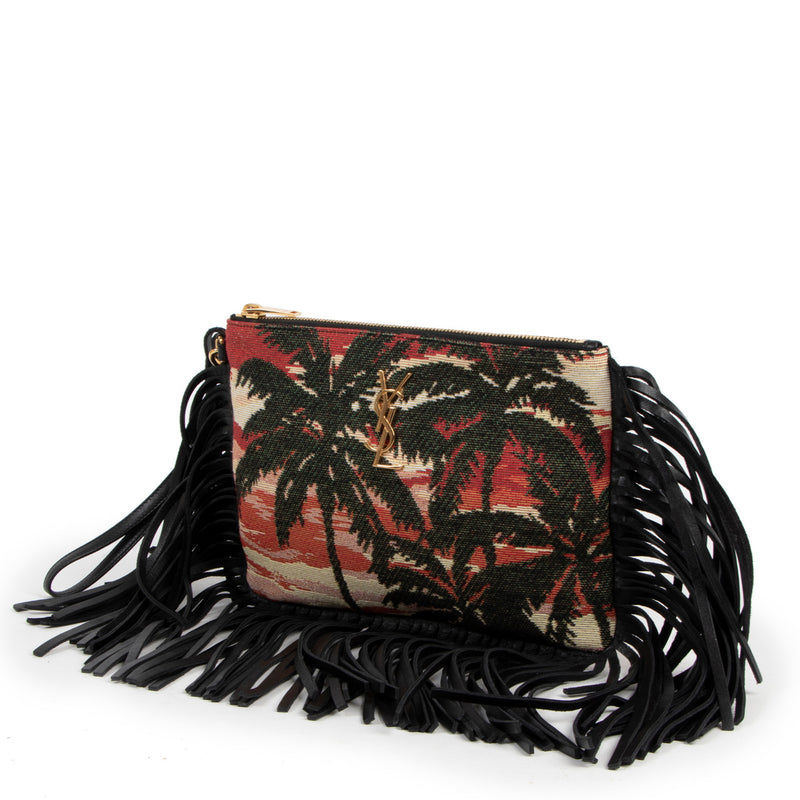 Saint Laurent Printed Clutch