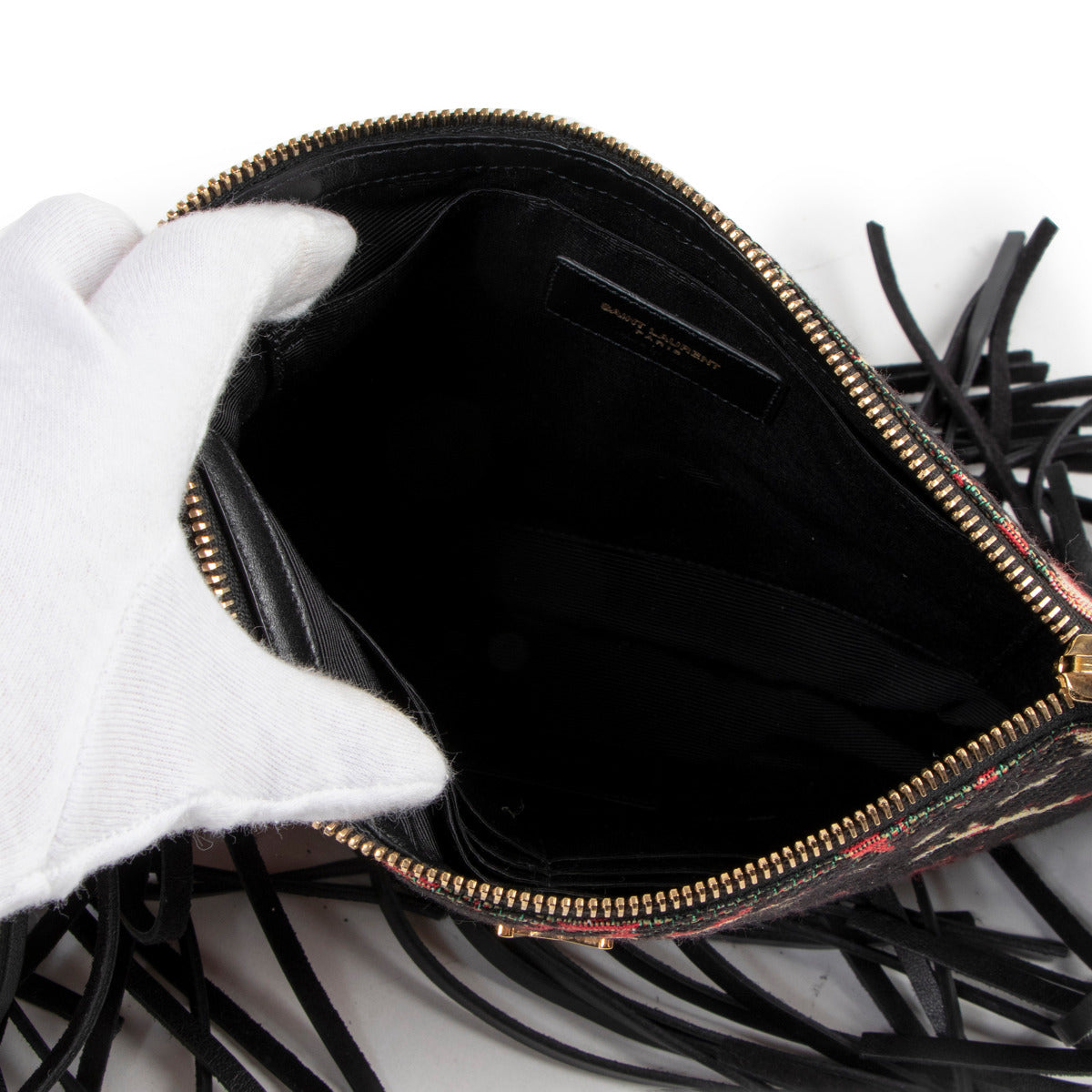 Saint Laurent Printed Clutch