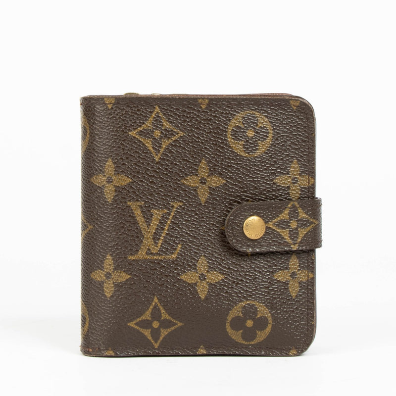 Portefeuille compact Louis Vuitton Monogram